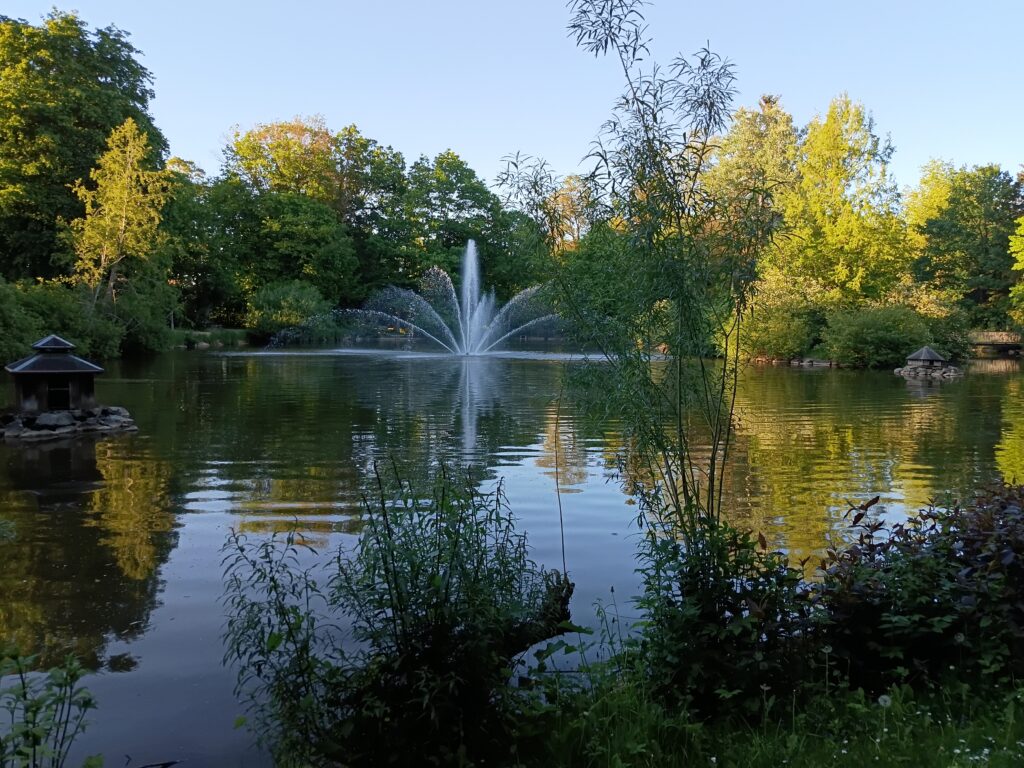 Foto aus eigner Sammlung: Kurpark Bad Wörishofen.